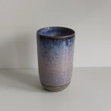 Hand Glazed Stoneware Bud Vase