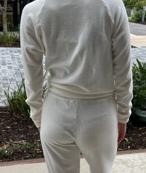 Ribbed Collar Zip Jacket