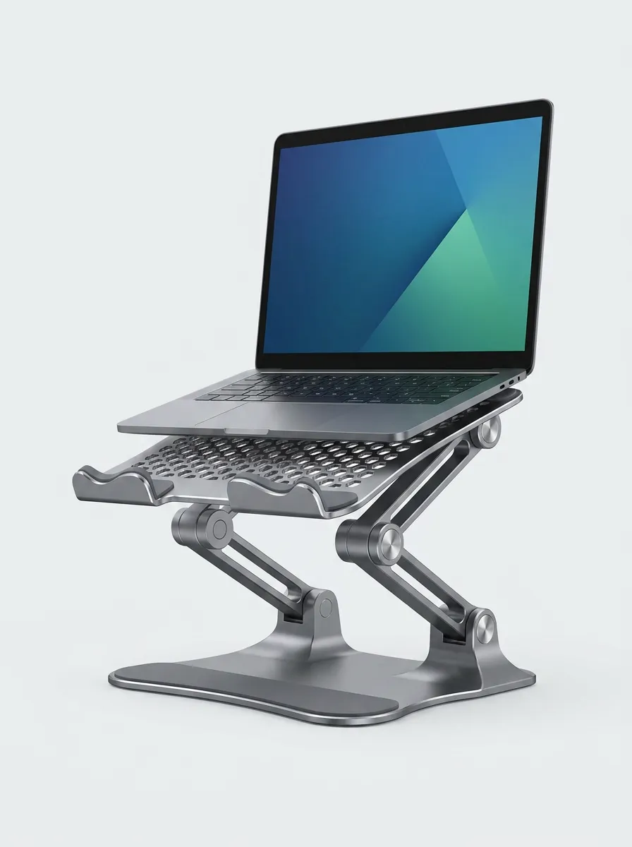 Ergonomic Aluminum Laptop Stand
