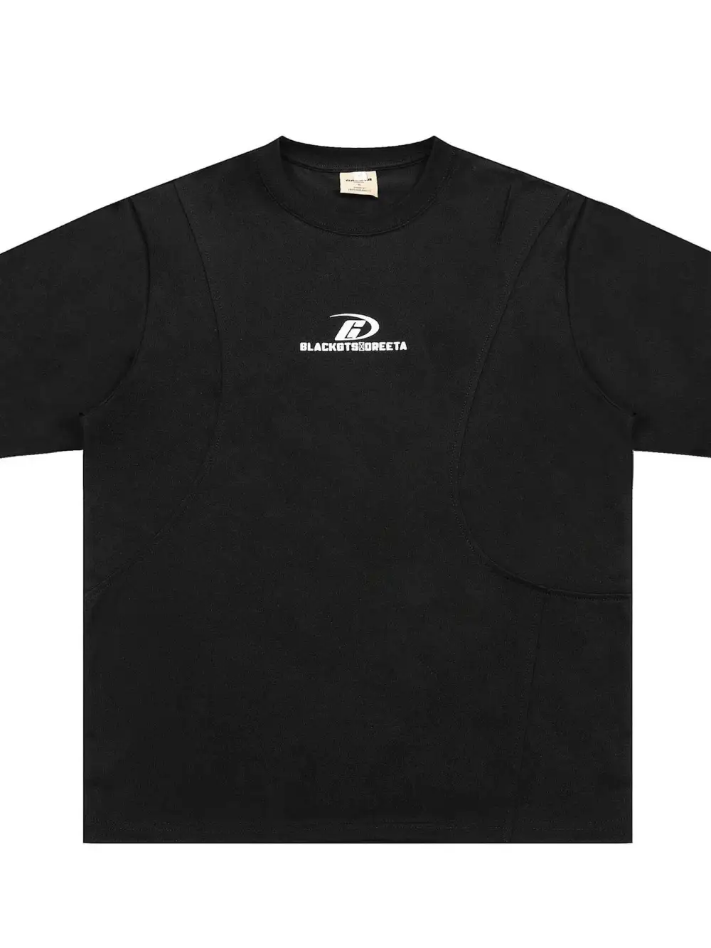 Structured Crew Neck Oversized Tee