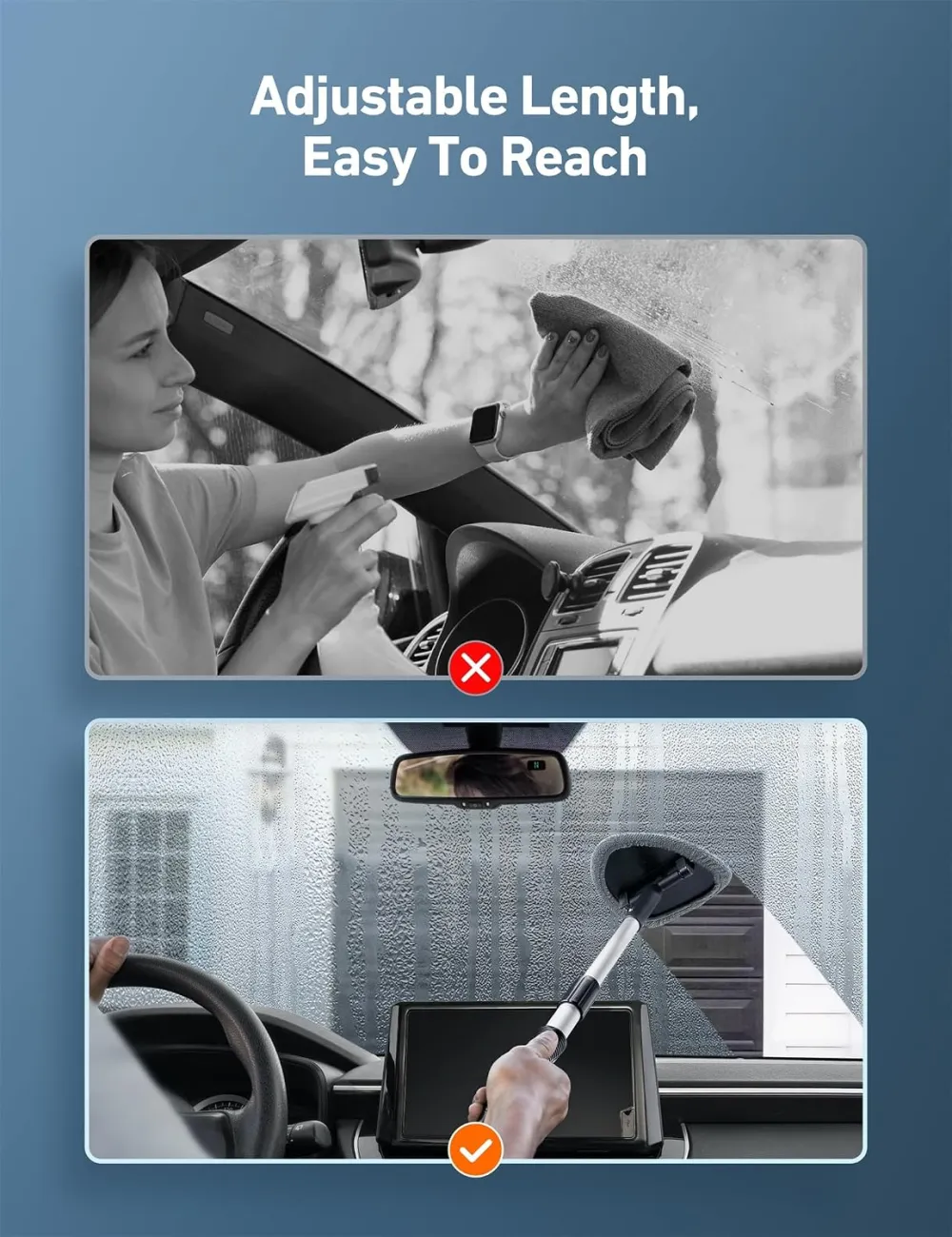 Windshield Cleaning Tool Kit