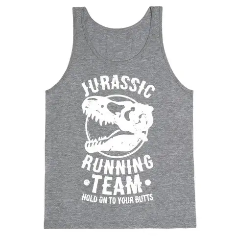 Dino Running Graphic Tank Top