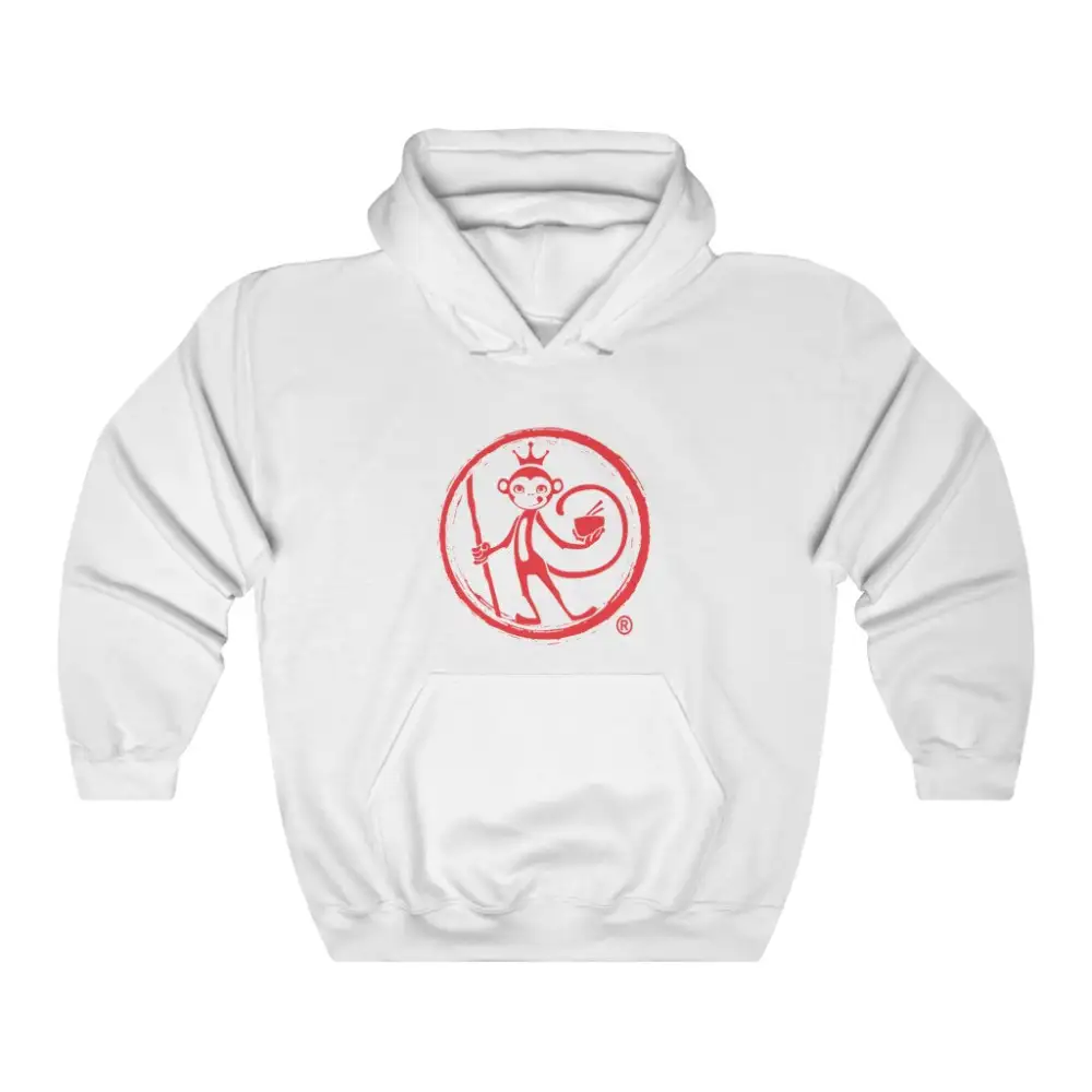 Badge Noodle Graphic Pullover Hoodie