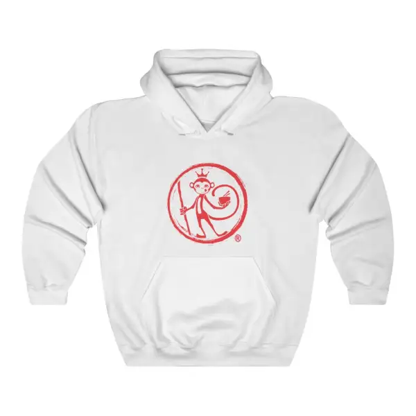 Badge Noodle Graphic Pullover Hoodie