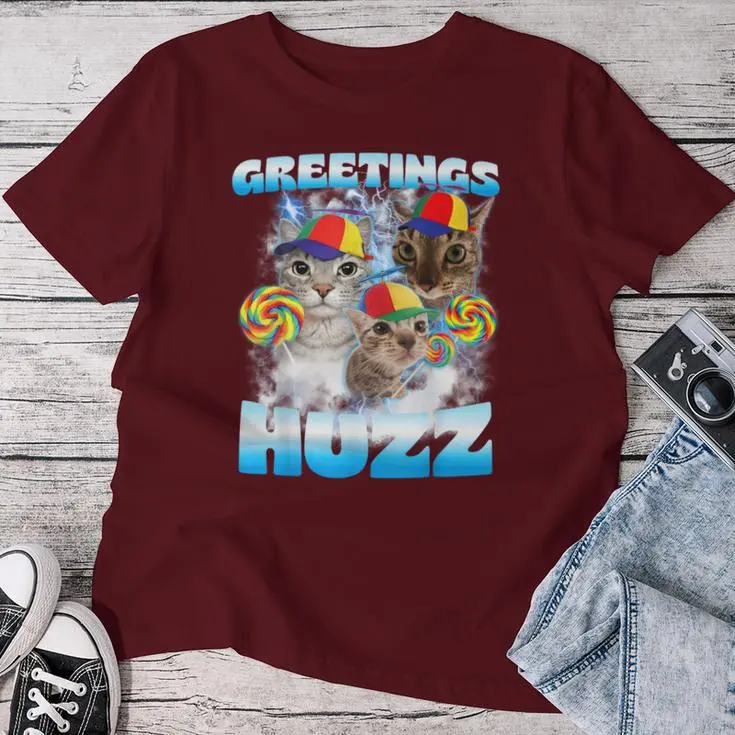 Cat Meme Greetings T-shirt