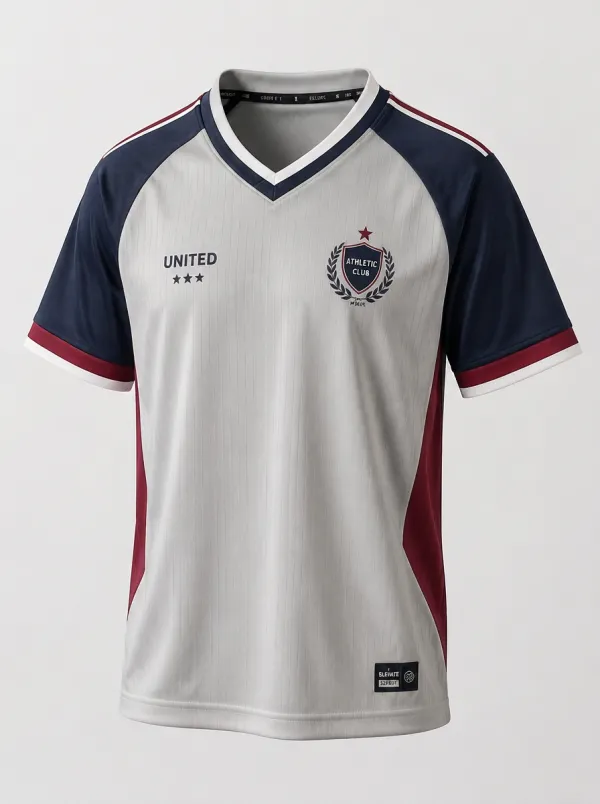 Men's Athletic Club United Crest Printed Soccer Jersey