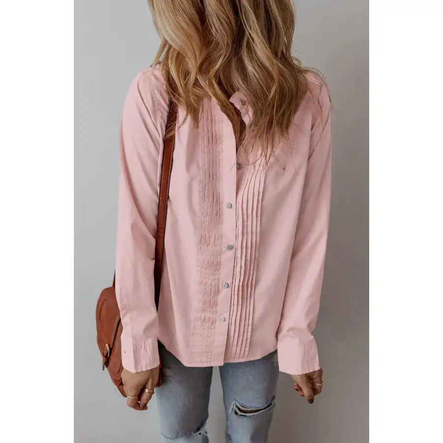 Easygoing Button Up Long Sleeve Shirt