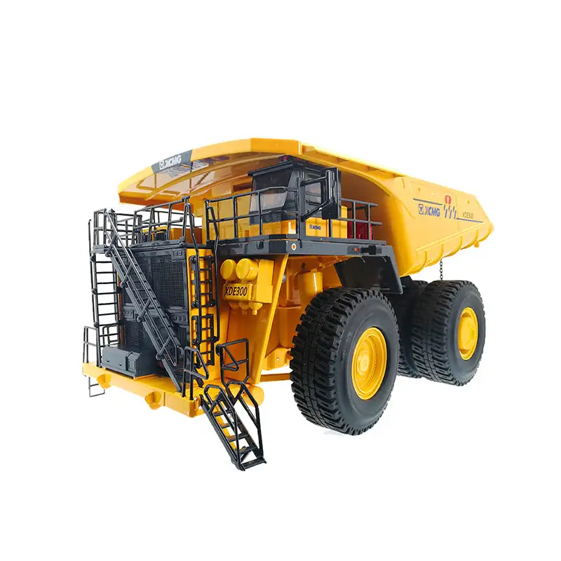 Detailed Mining Dump Truck Diecast Model