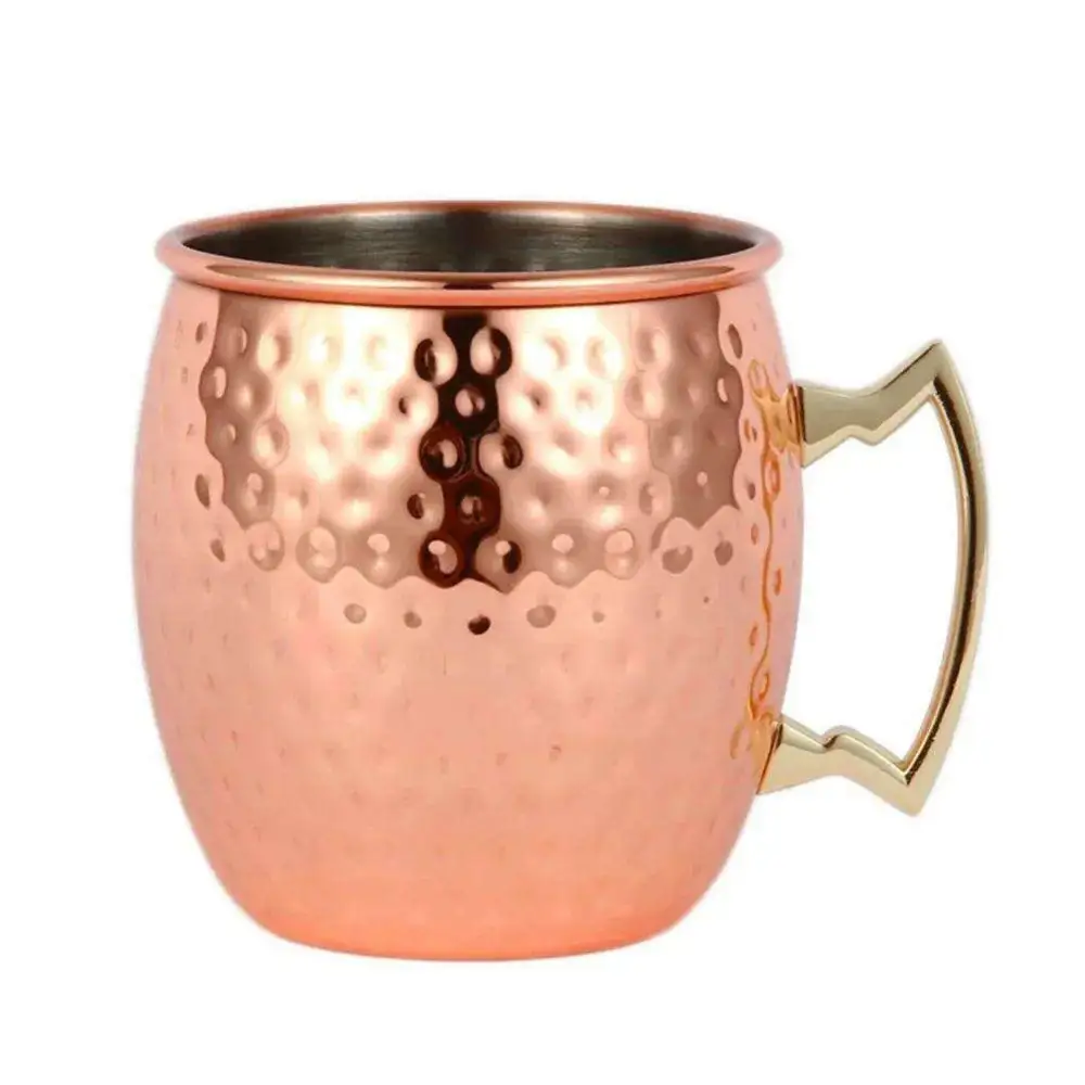 Copper Plated Drinkware Set