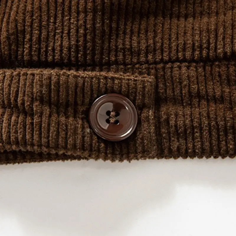 Corduroy Tailored Zip Jacket