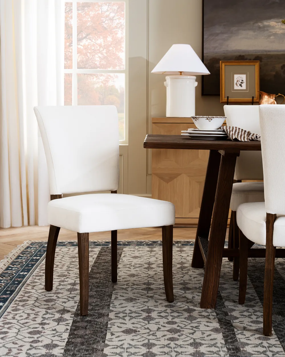 Traditional Oak Dining Chair