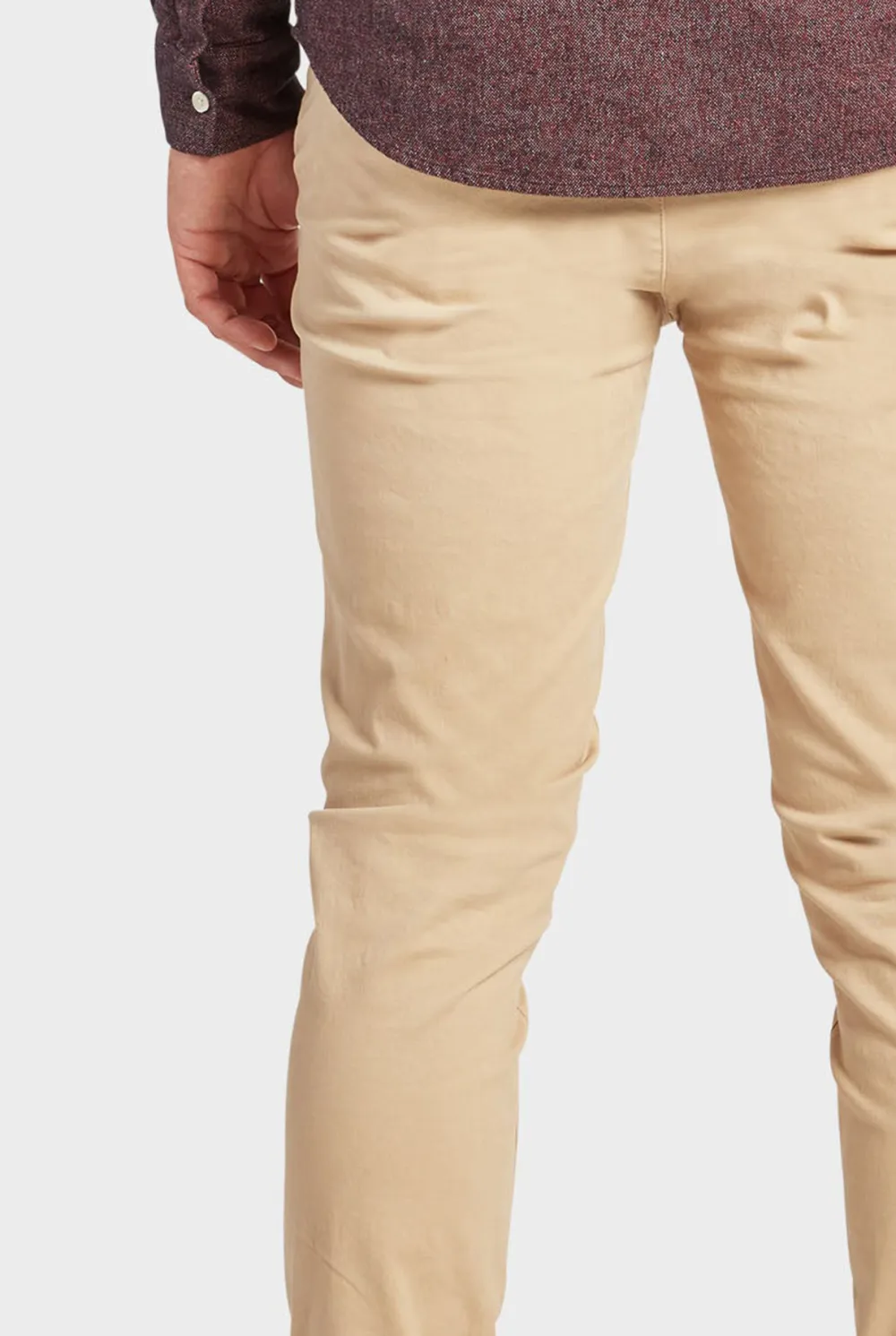 Classic Straight Leg Cotton Chino Pants