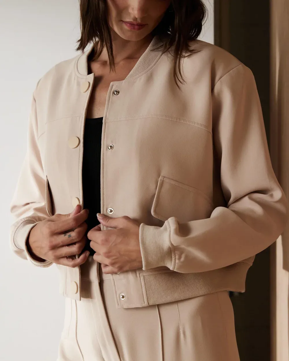 Tailored Bomber Jacket