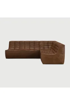 Sectional Modular Leather Sectional Sofa