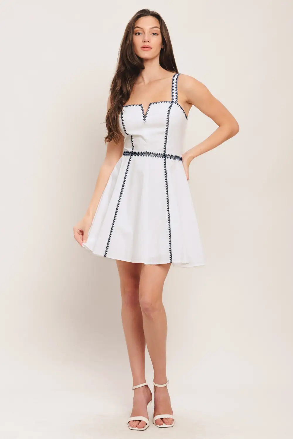 Modern Cotton Mini Dress