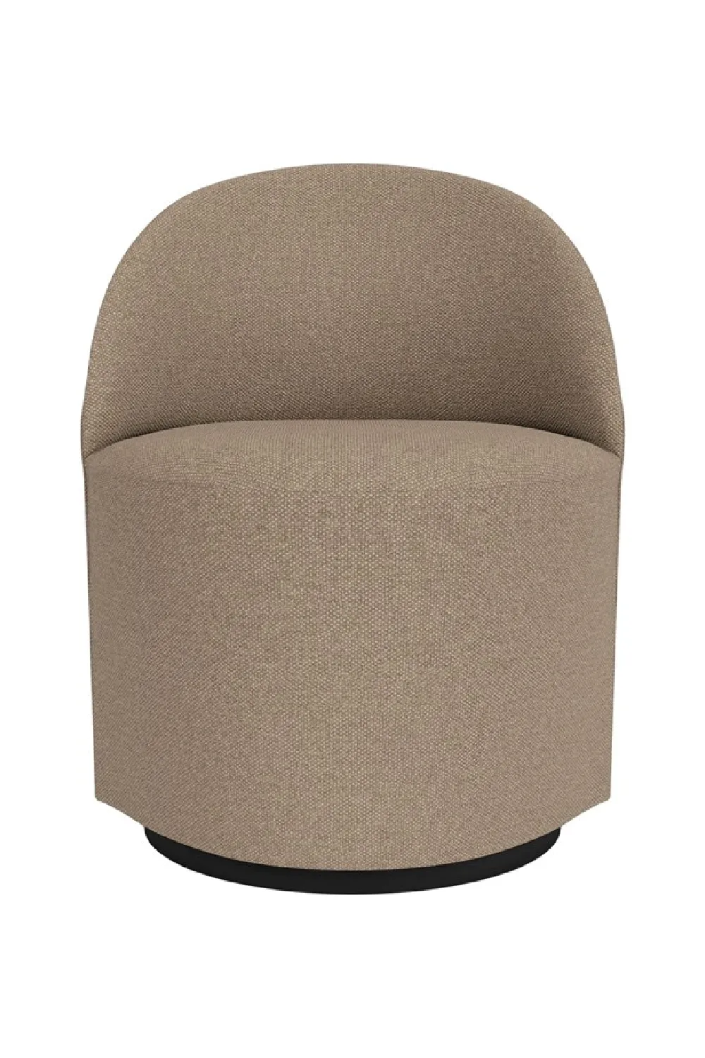 Upholstered Swivel Club Chair