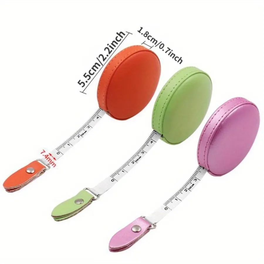 Portable Leather Tape Measure
