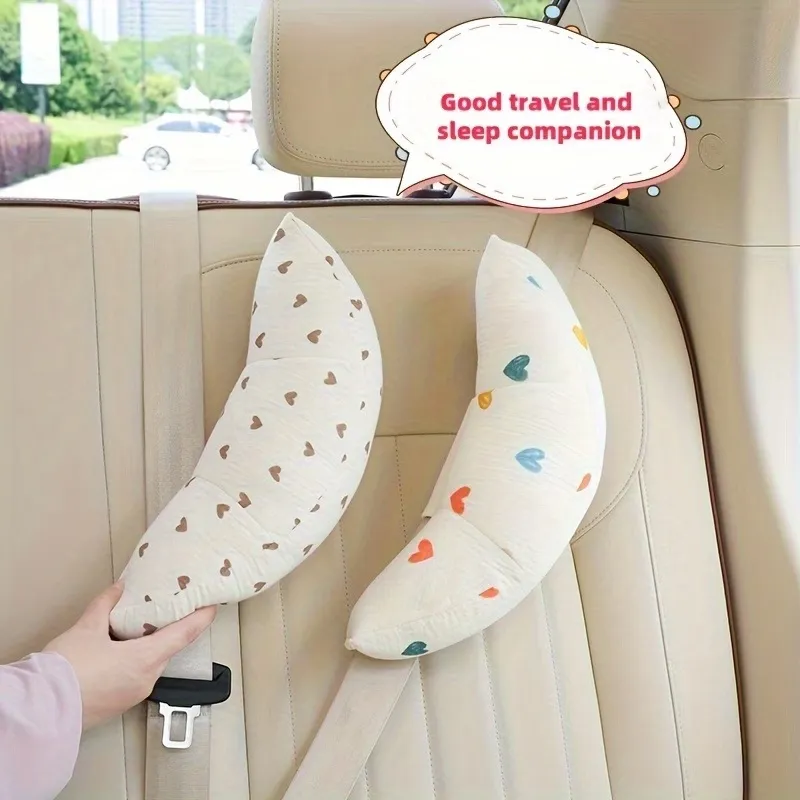 Seat Belt Neck Support Pillow