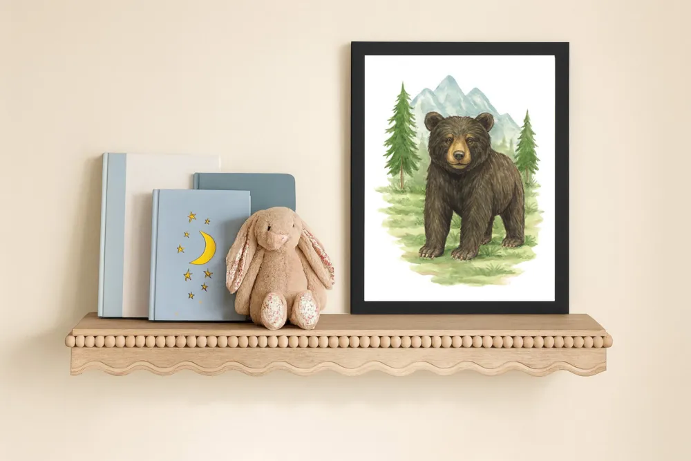 Framed Wildlife Art Print