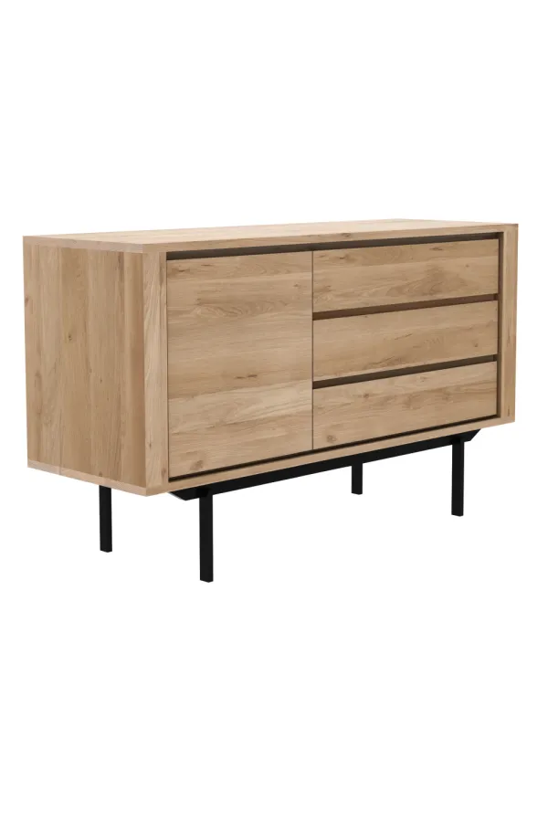 Oak Wood Sideboard with Legs