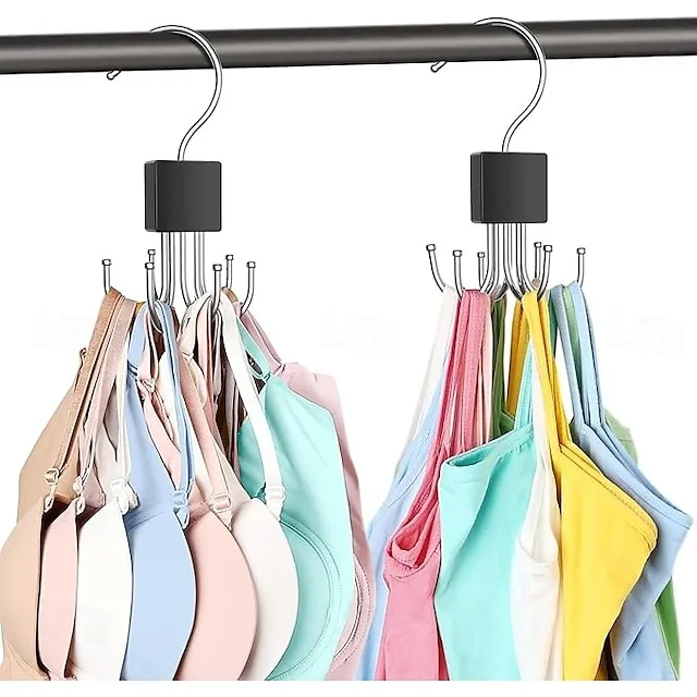 Rotating Metal Accessory Closet Hanger