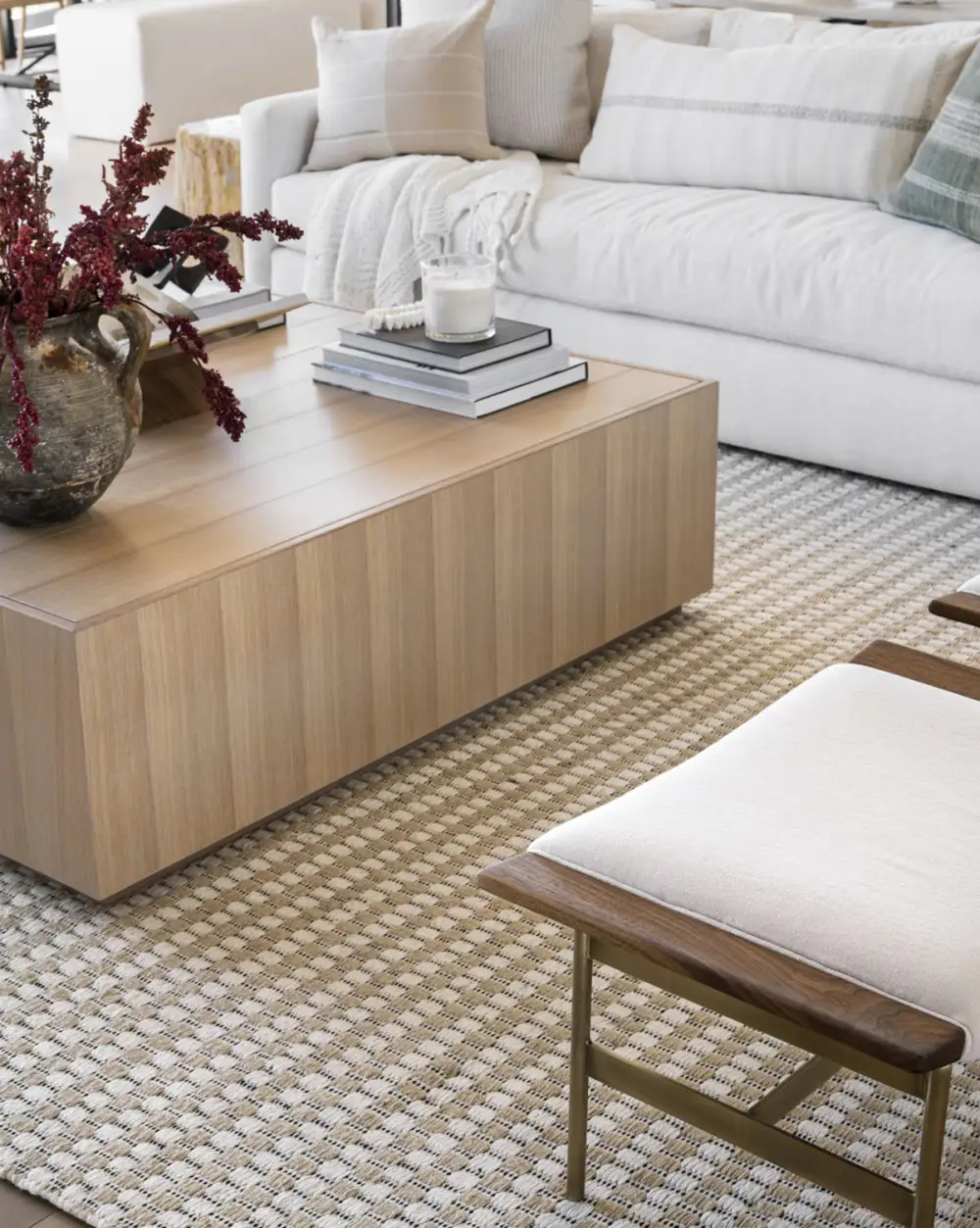 Textural Handwoven Indoor-Outdoor Area Rug