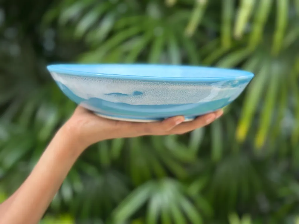 Flat Bottom Sharing Pasta Bowl