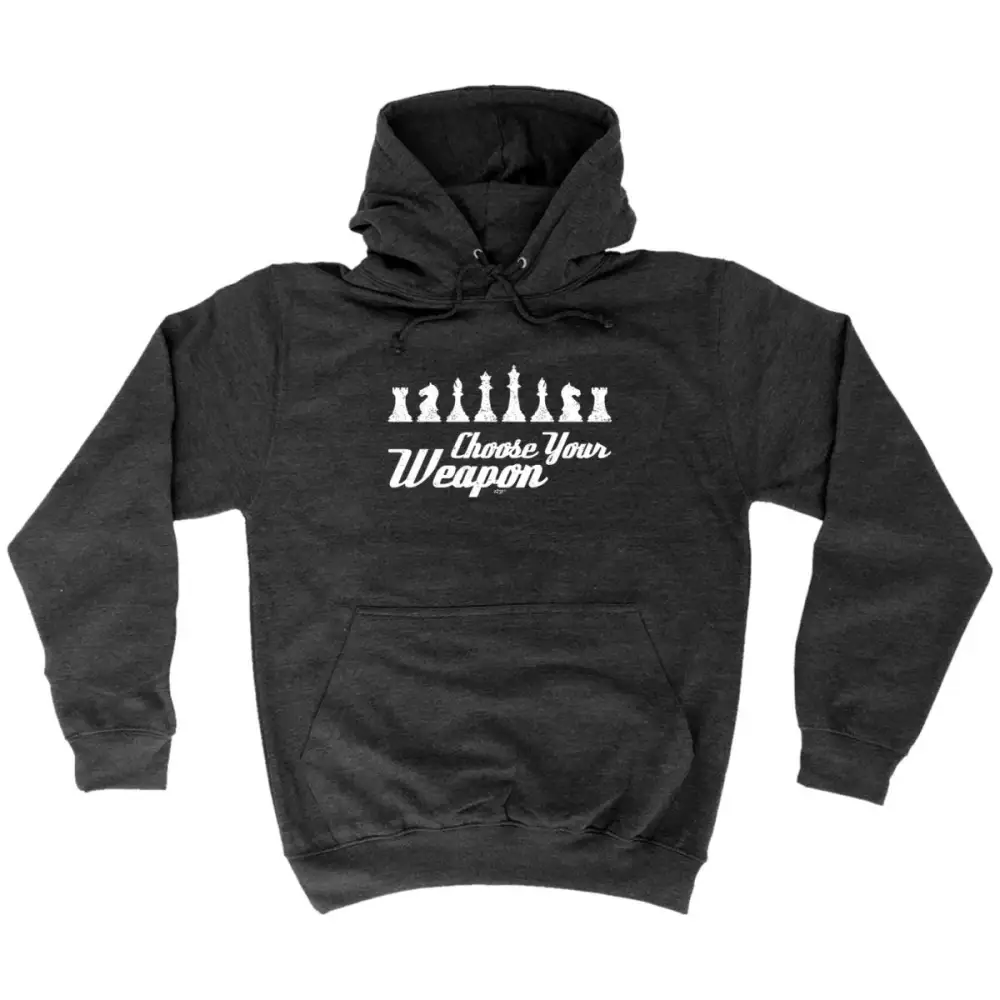 Chess Weapon Graphic Hoodie