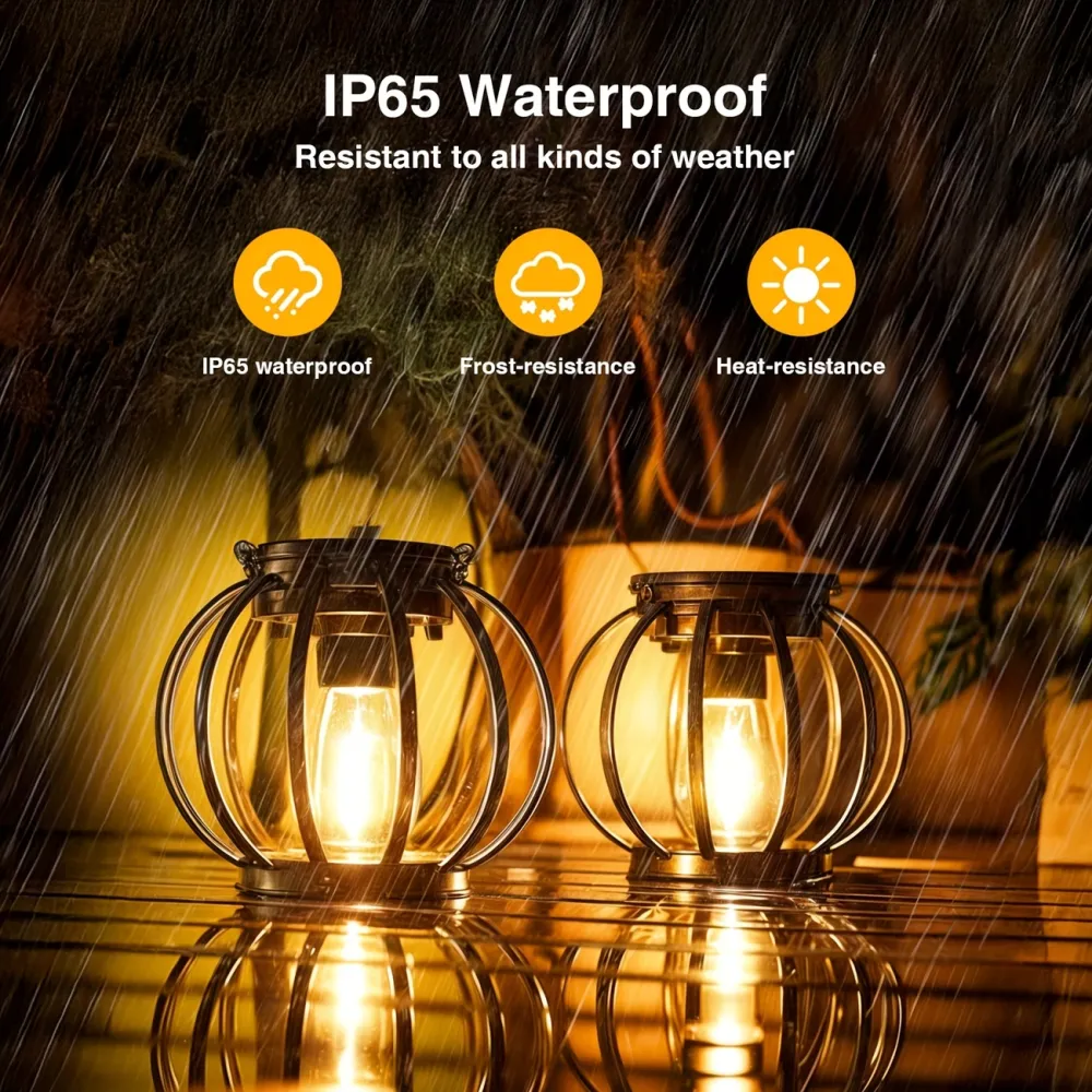 1 Pcs Solar Hanging Lantern Light