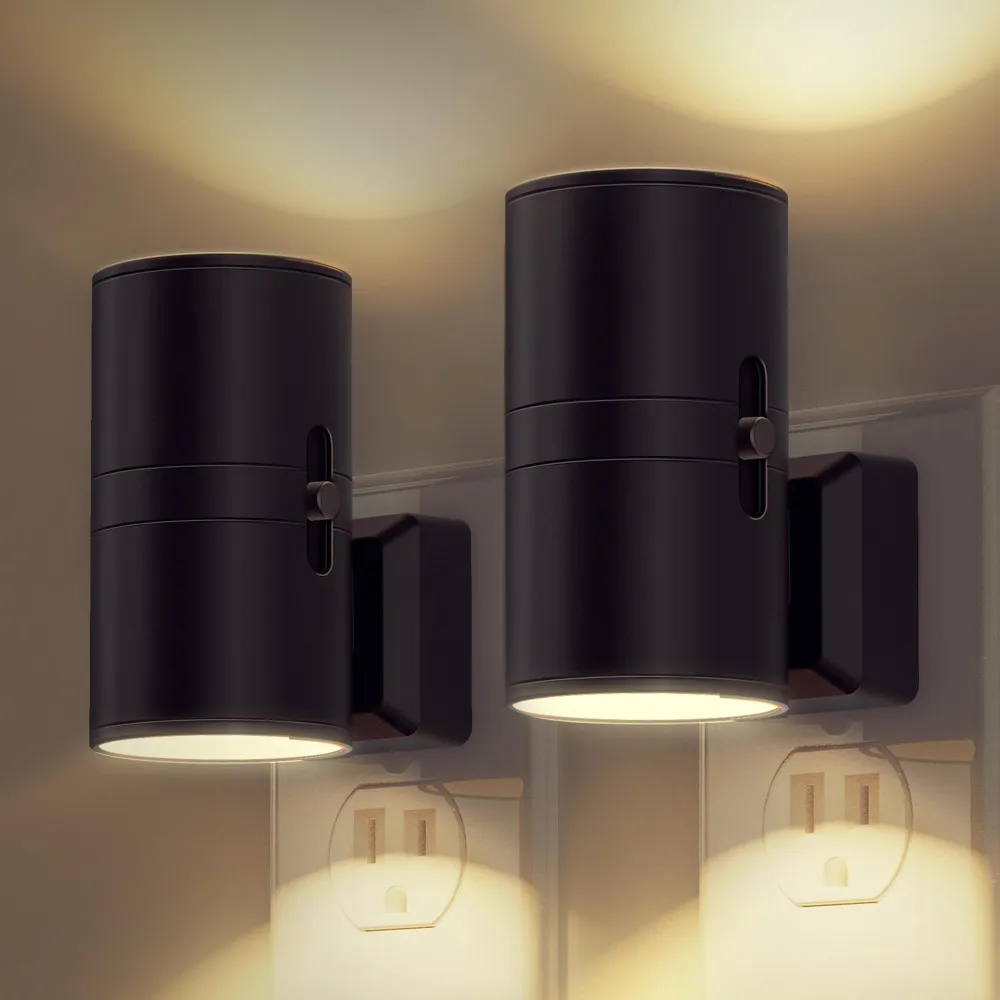 Plug-in Night Light Wall Sconce Style