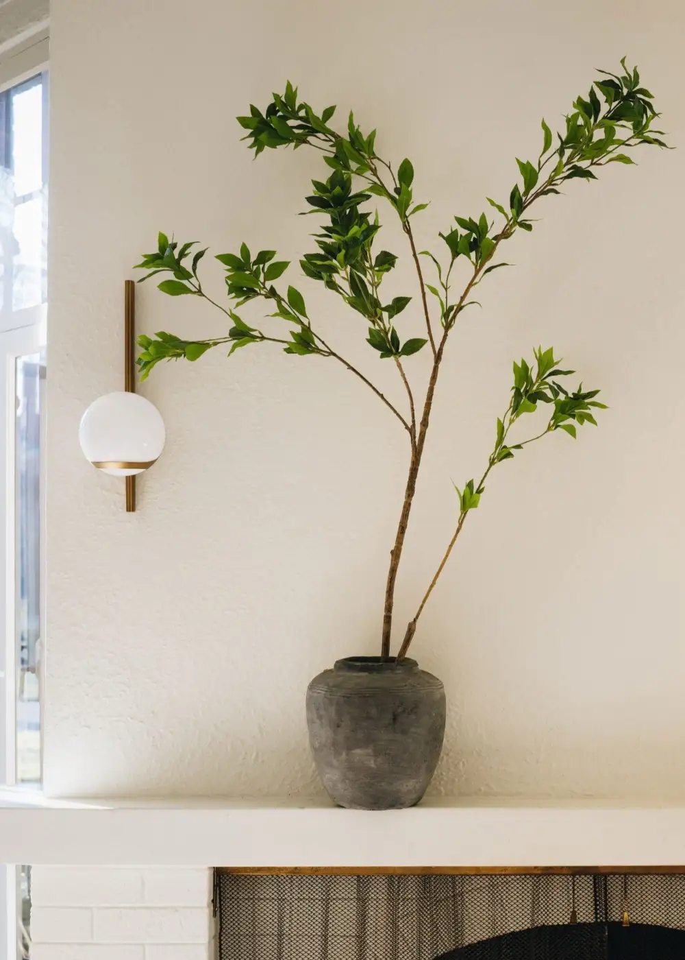 Artificial Japonica Leaf Branch