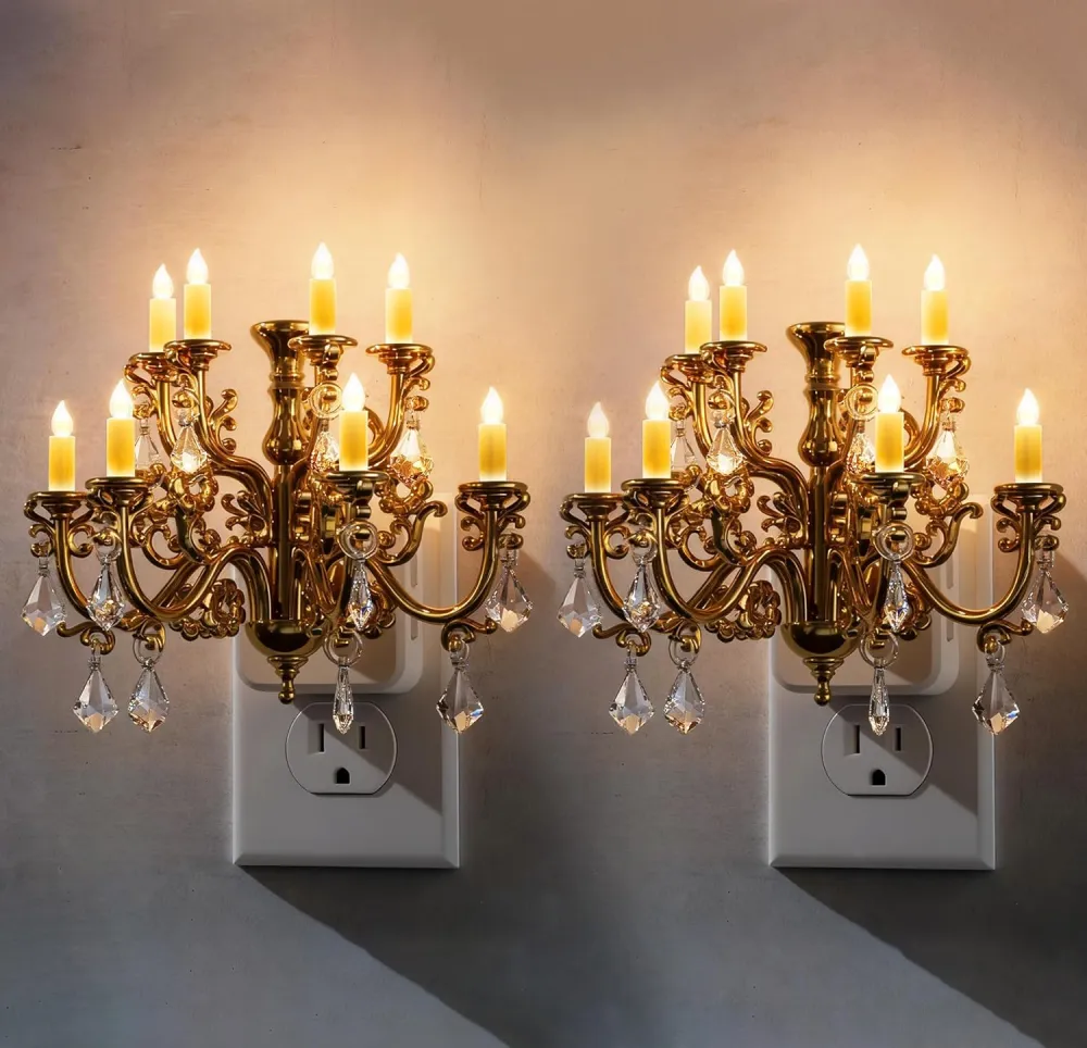 Chandelier Design Plug-In Night Light