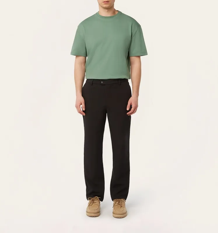 Straight Classic Pants Black