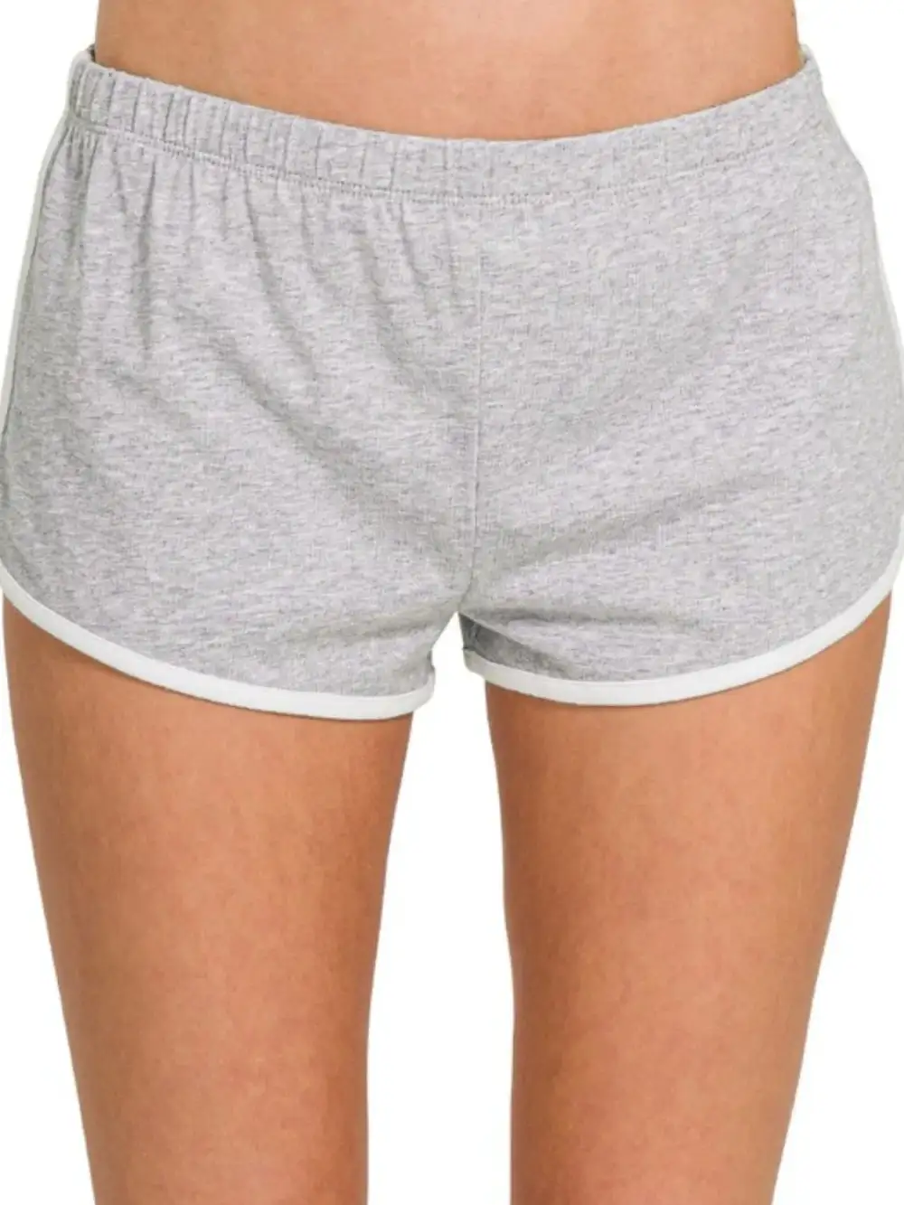 Elastic Waistband Shorts