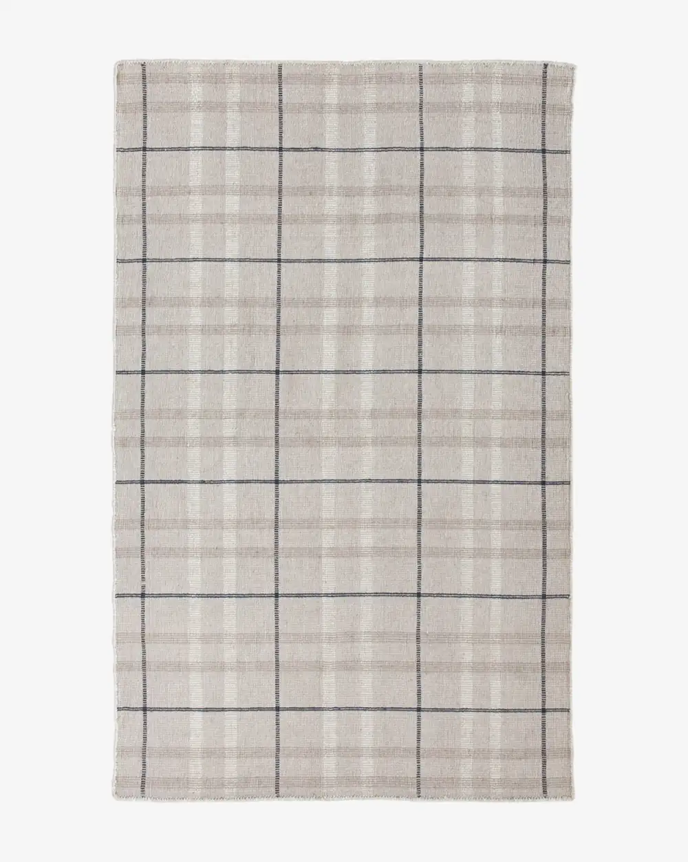 Plaid Handwoven Indoor-Outdoor Area Rug
