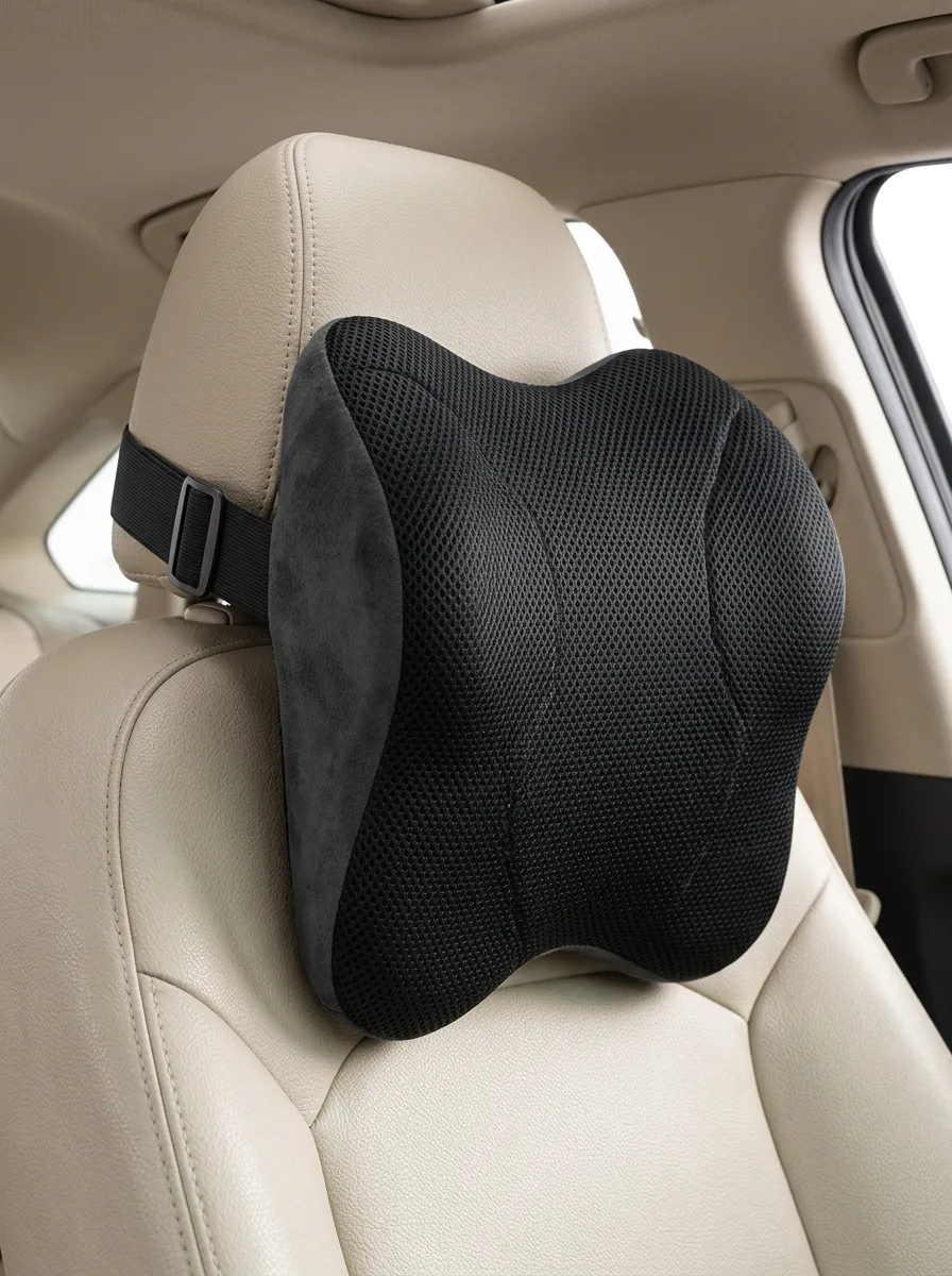 Memory Foam Car Neck Support Pillow
