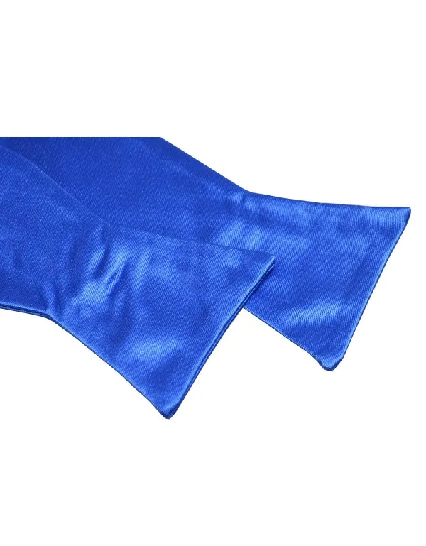 Elegant Solid Silk Bow Tie