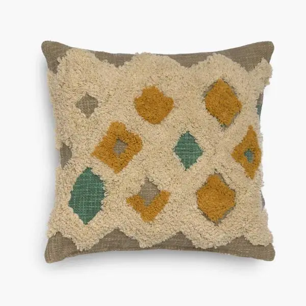 Green Pattern Pillow Cover