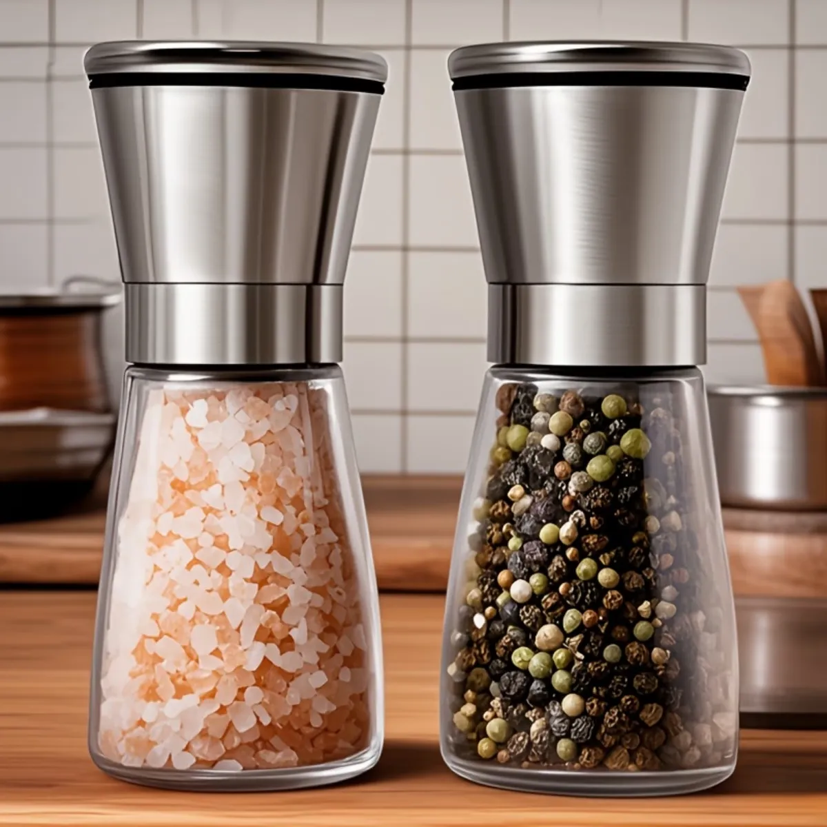 Manual Spice Grinder Bottle