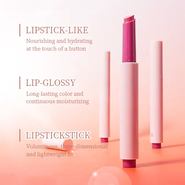 Waterproof Makeup Mirror Pressed Lipstick Pen lip stick
