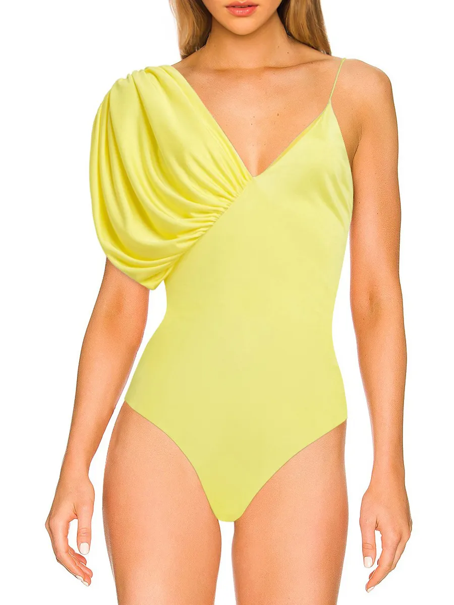 Anais Pleated Swimsuit Set