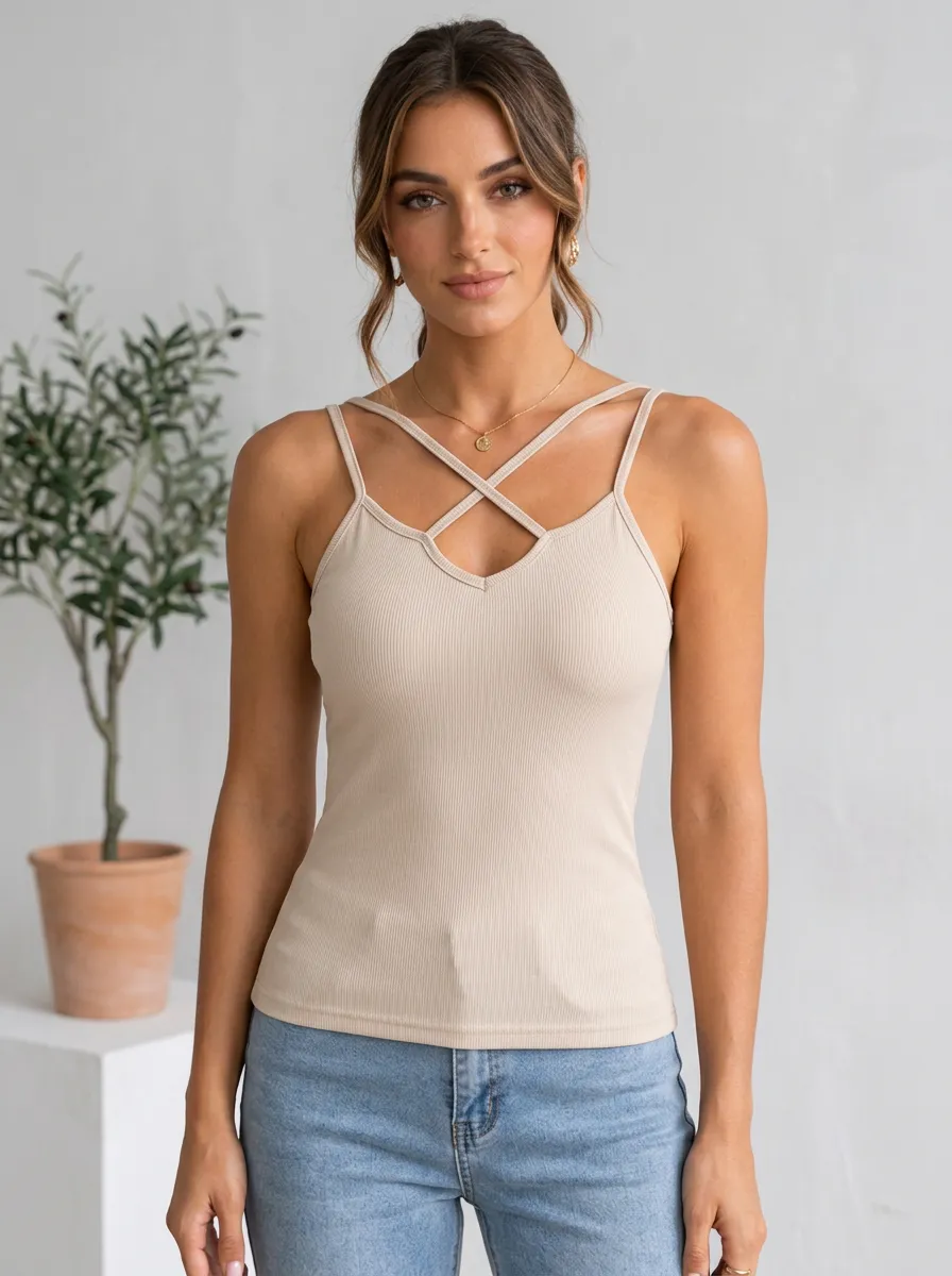 Women's Soft Strap Tank Bra