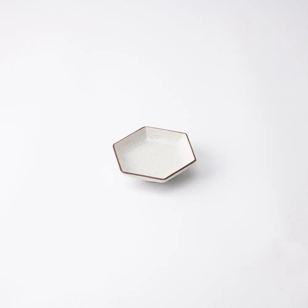 Hexagonal Sauce Plate
