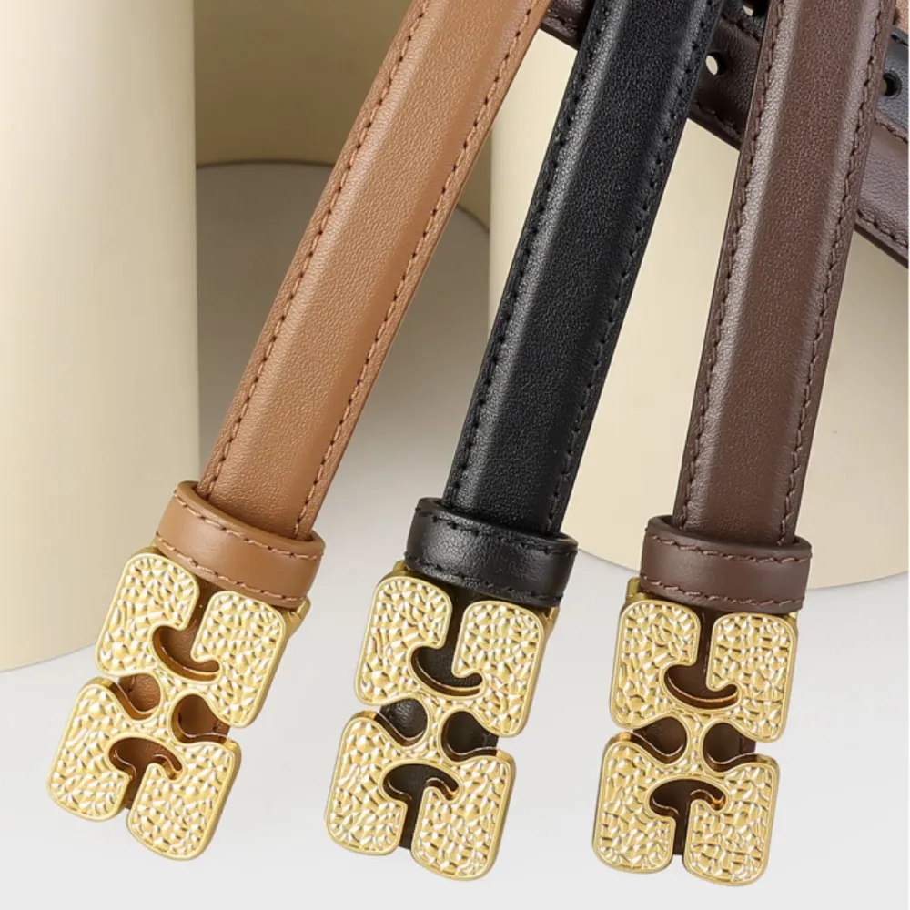 Timeless Statement Buckle Casual Belt