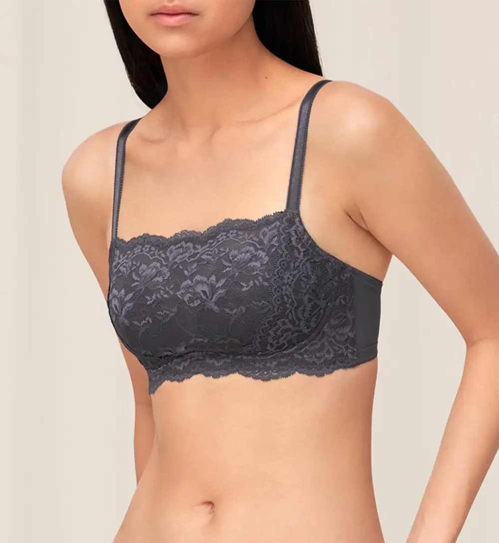 Women's Padded Lace Breathable Bra