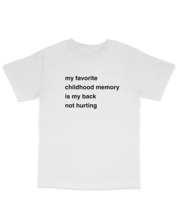 Memory Graphic Cotton Everyday Tee