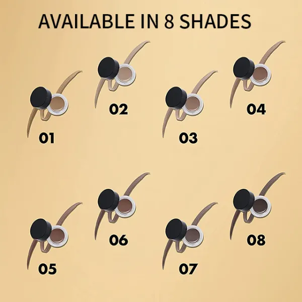 Brows Balm Brow Gel Waterproof LONG-LASTING Vegan Cream Cosmetic Makeup Eye Brow Pencil Kits Eyebrow Pomade