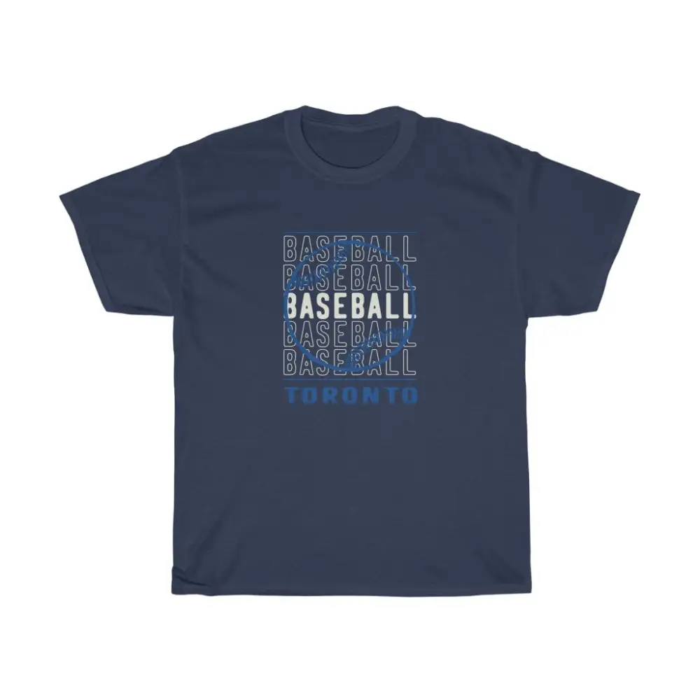 Baseball Toronto with Baseball Graphic T-Shirt