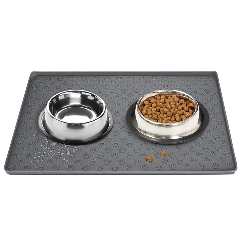 Pet Placemat Nonspill Easy to Clean Foldable