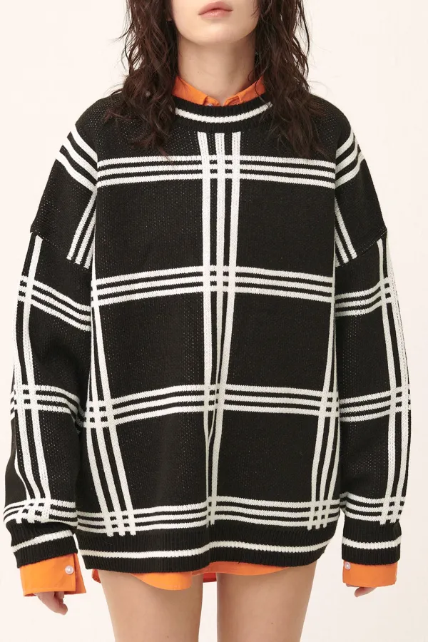 Oversized Crewneck Sweater